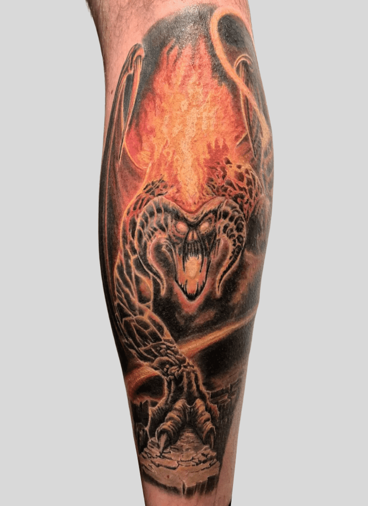 Balrog Tattoo Photograph