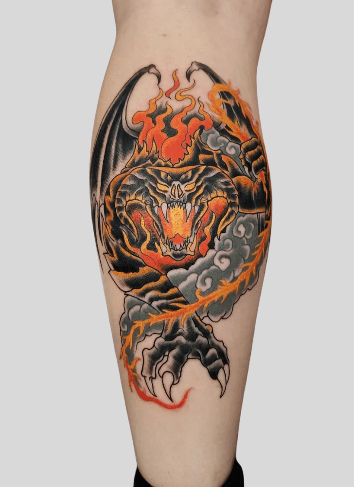 Balrog Tattoo Photograph