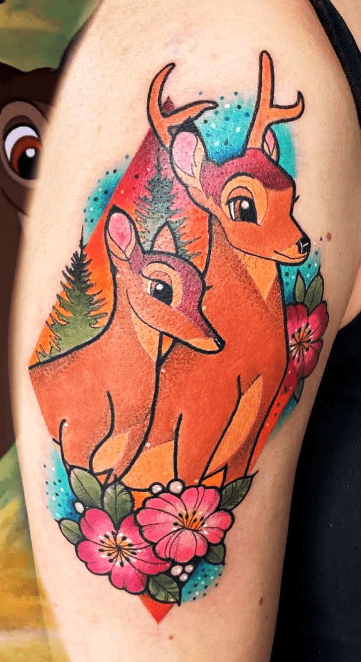 Bambi Tattoo Snapshot