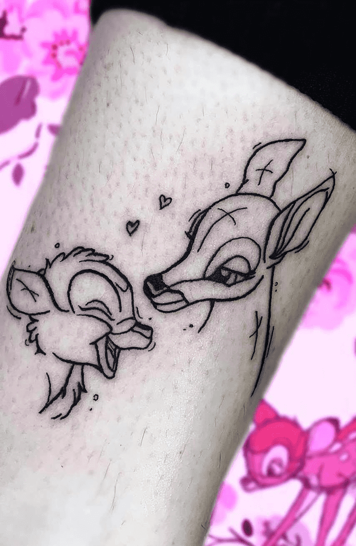 Bambi Tattoo Figure