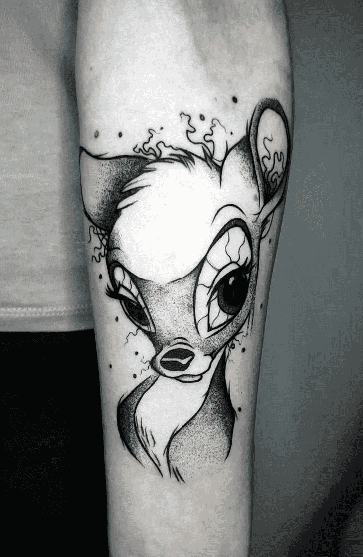 Bambi Tattoo Portrait