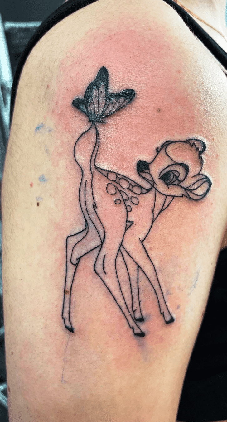 Bambi Tattoo Figure