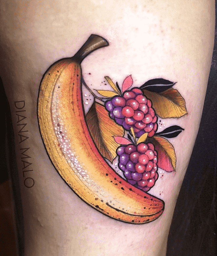 Banana Tattoo Photo