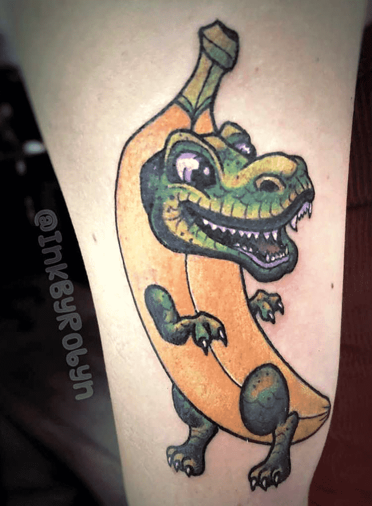 Banana Tattoo Portrait