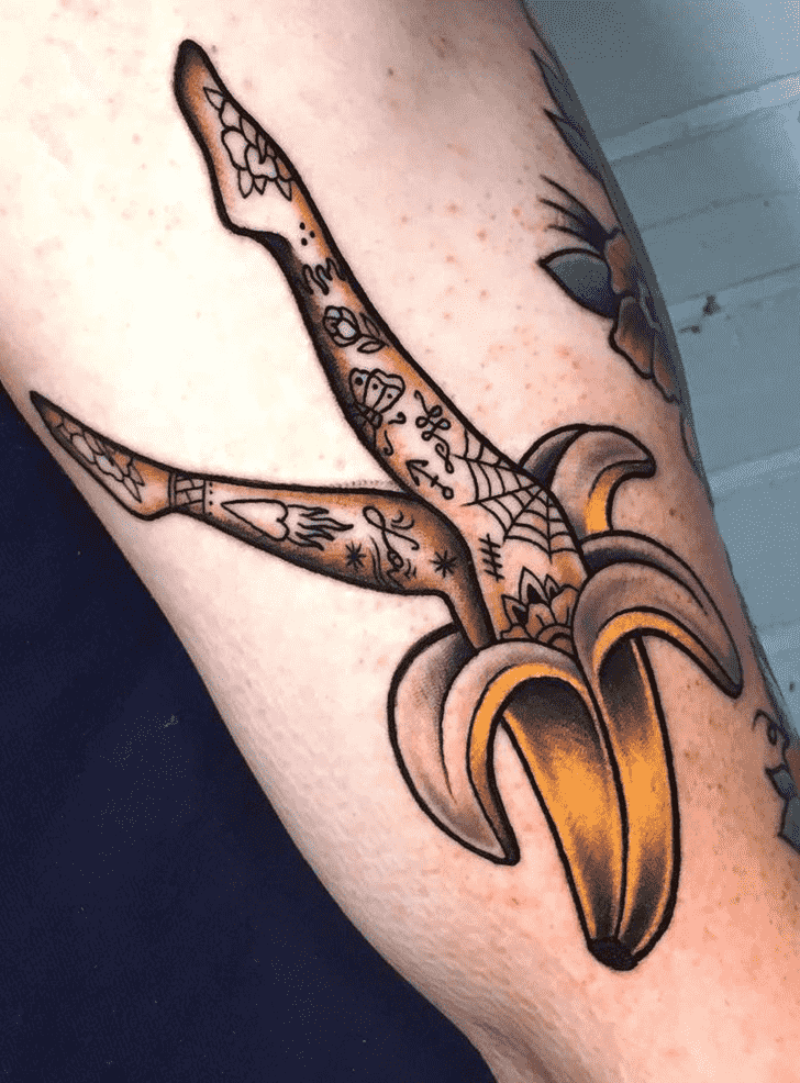 Banana Tattoo Photograph