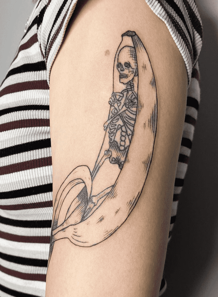 Banana Tattoo Figure