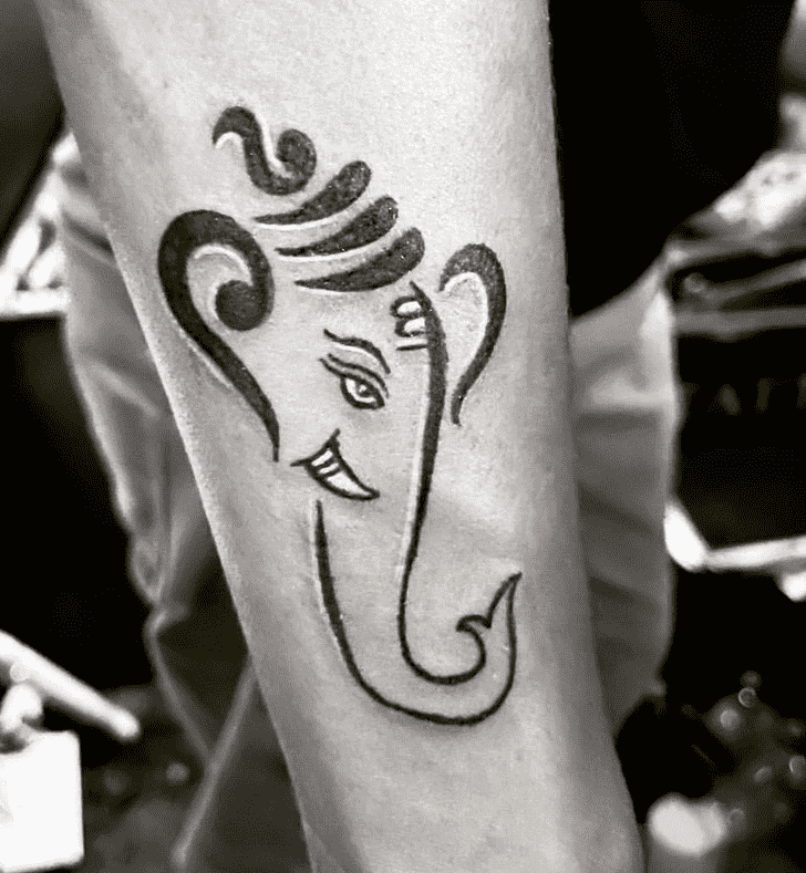 Bappa Tattoo Picture