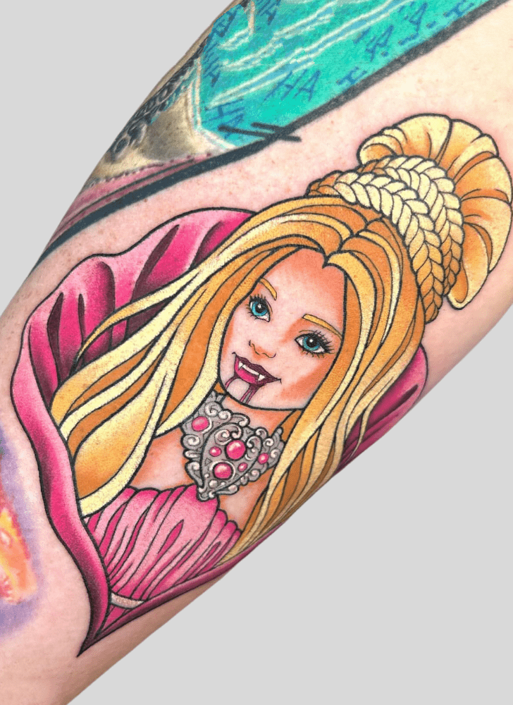 Barbie Tattoo Photograph