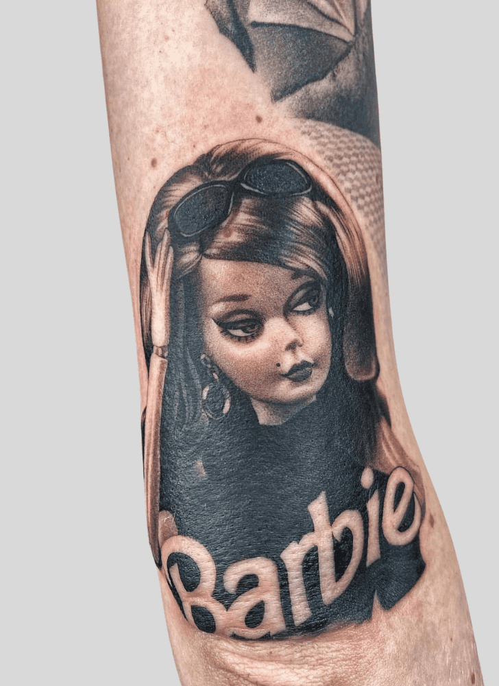 Barbie Tattoo Design Image