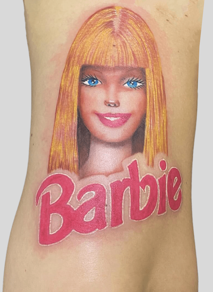 Barbie Tattoo Photo