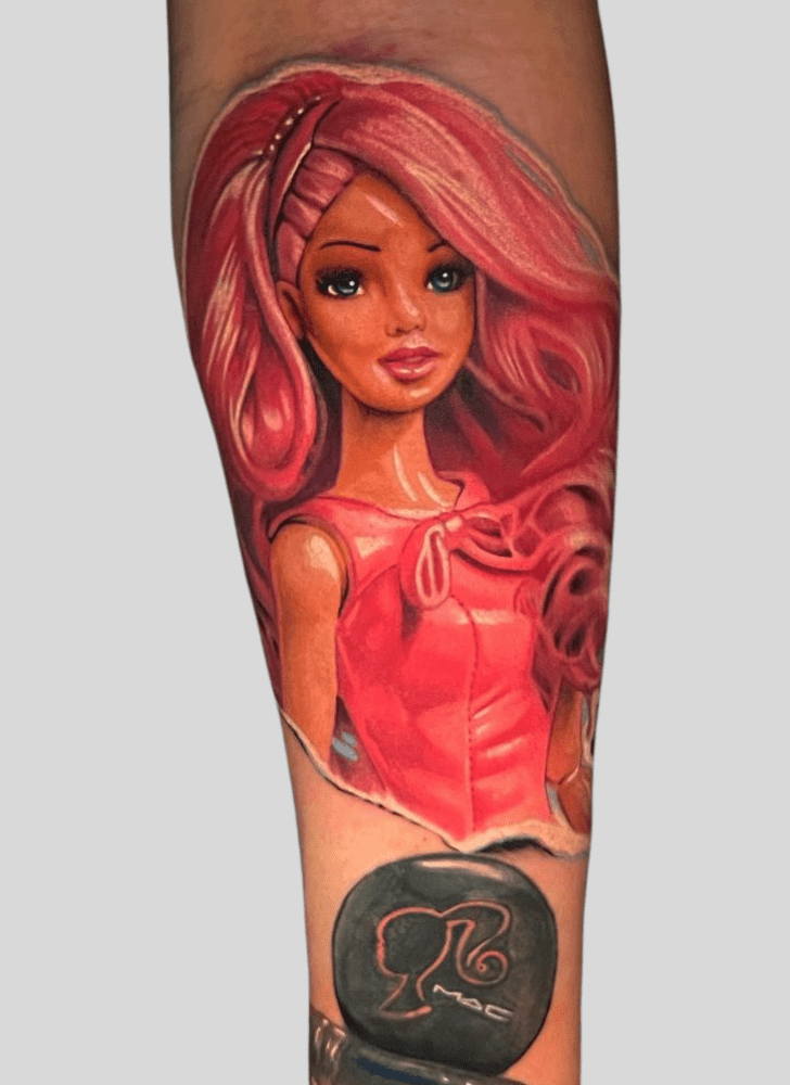 Barbie Tattoo Picture