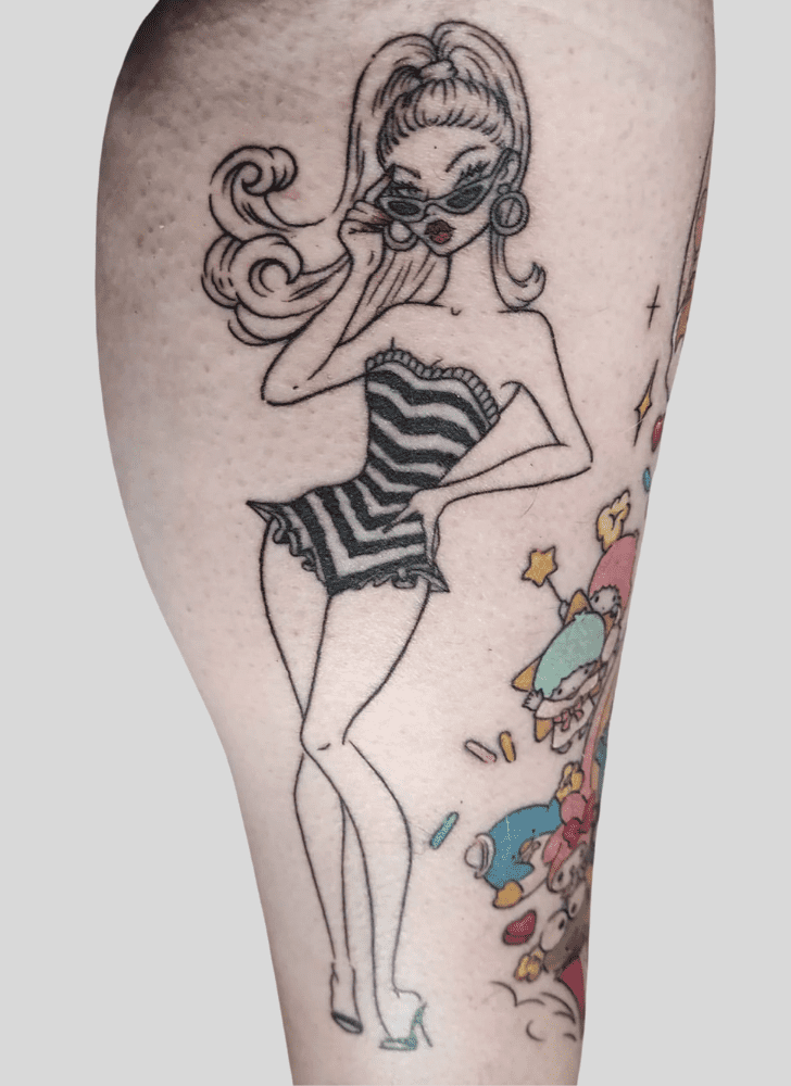 Barbie Tattoo Photo