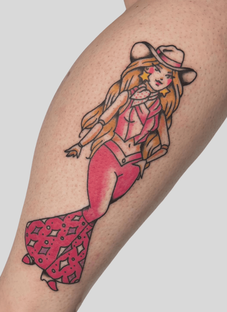 Barbie Tattoo Photograph