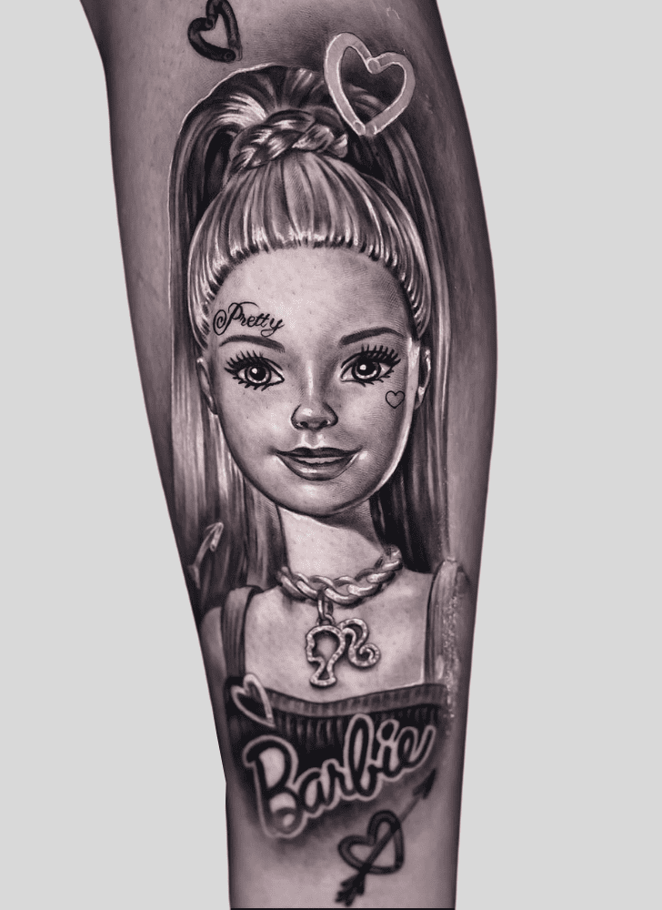 Barbie Tattoo Ink