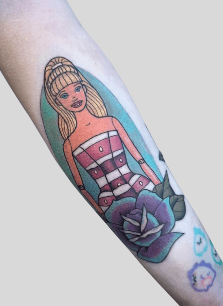 Barbie Tattoo Photo