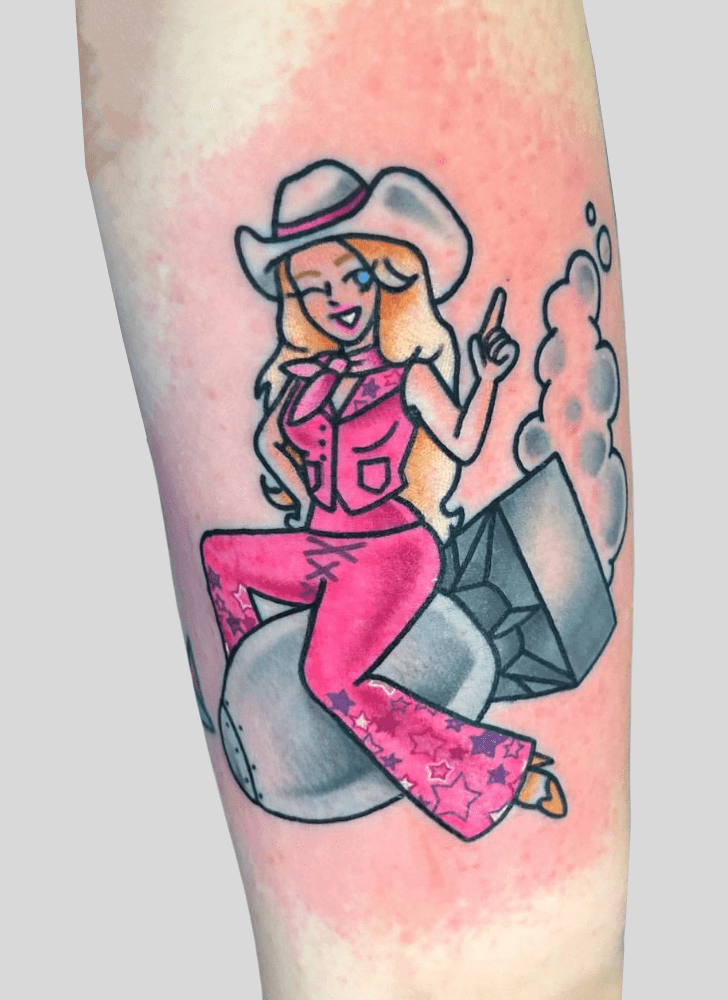 Barbie Tattoo Photograph