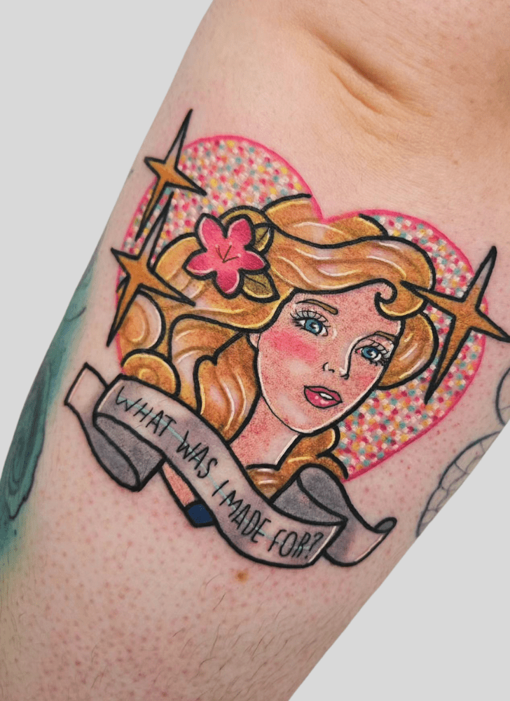 Barbie Tattoo Snapshot