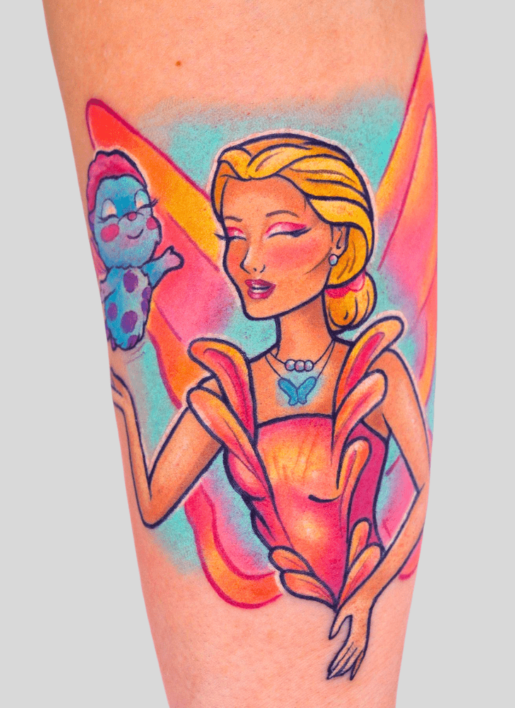 Barbie Tattoo Photo