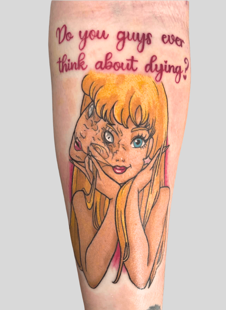 Barbie Tattoo Figure