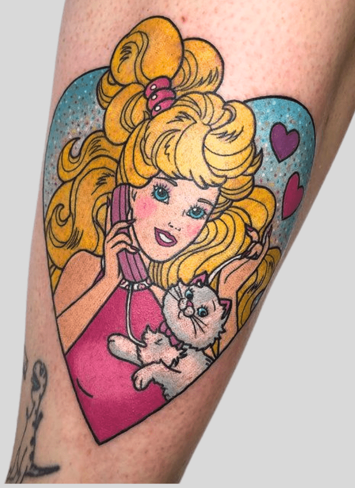 Barbie Tattoo Photograph