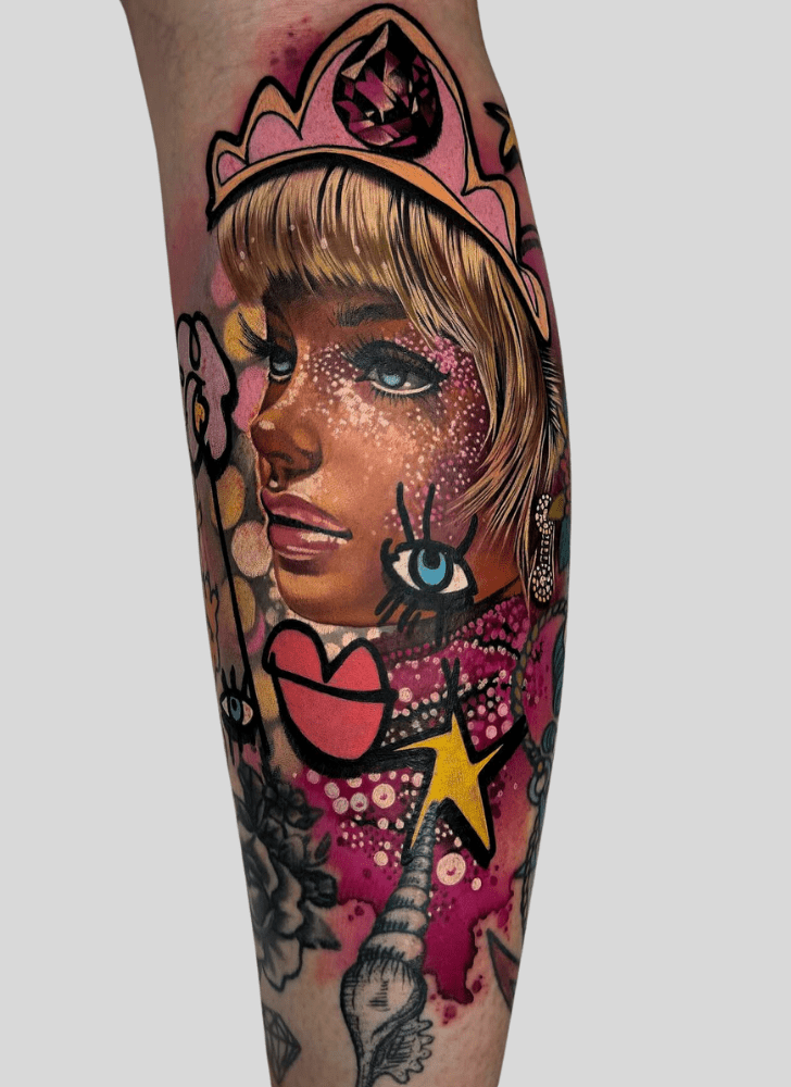 Barbie Tattoo Snapshot