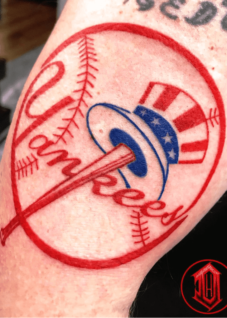 Baseball Tattoo Design Image