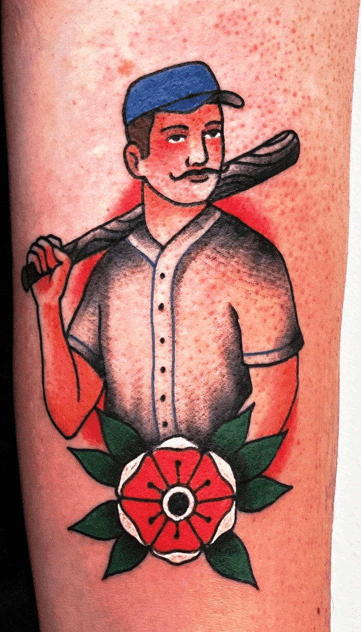 Baseball Tattoo Snapshot