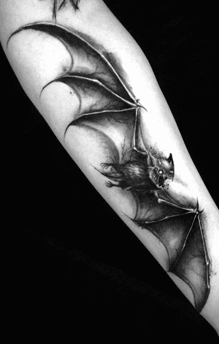 Bat Tattoo Design Image