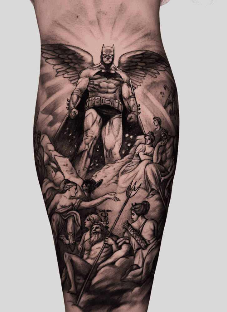 Batman Tattoo Portrait