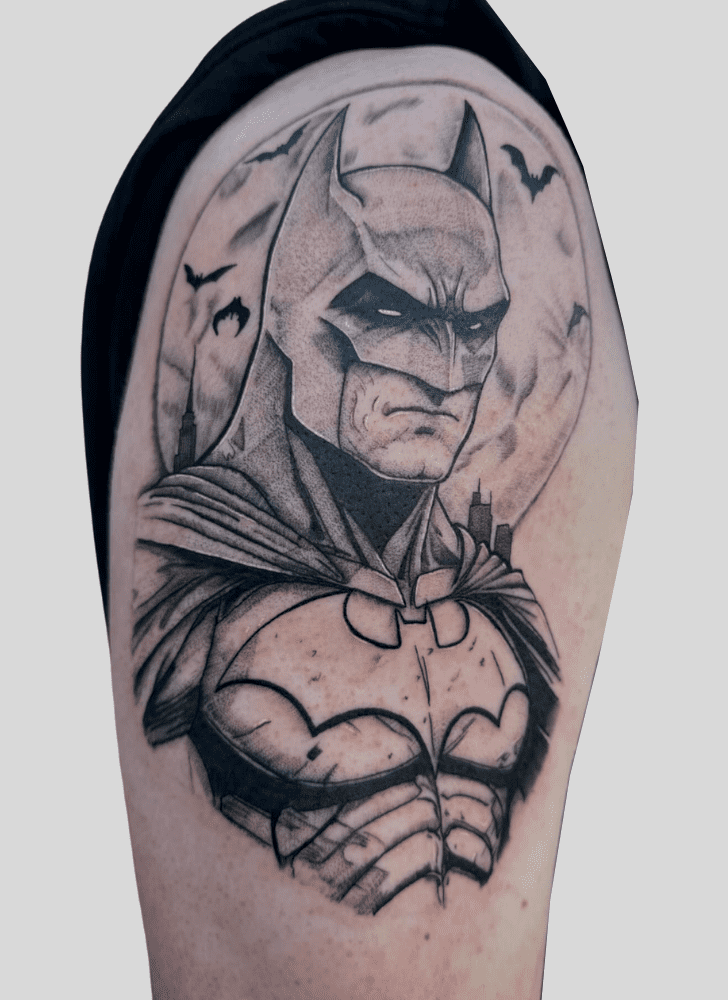 Batman Tattoo Design Image