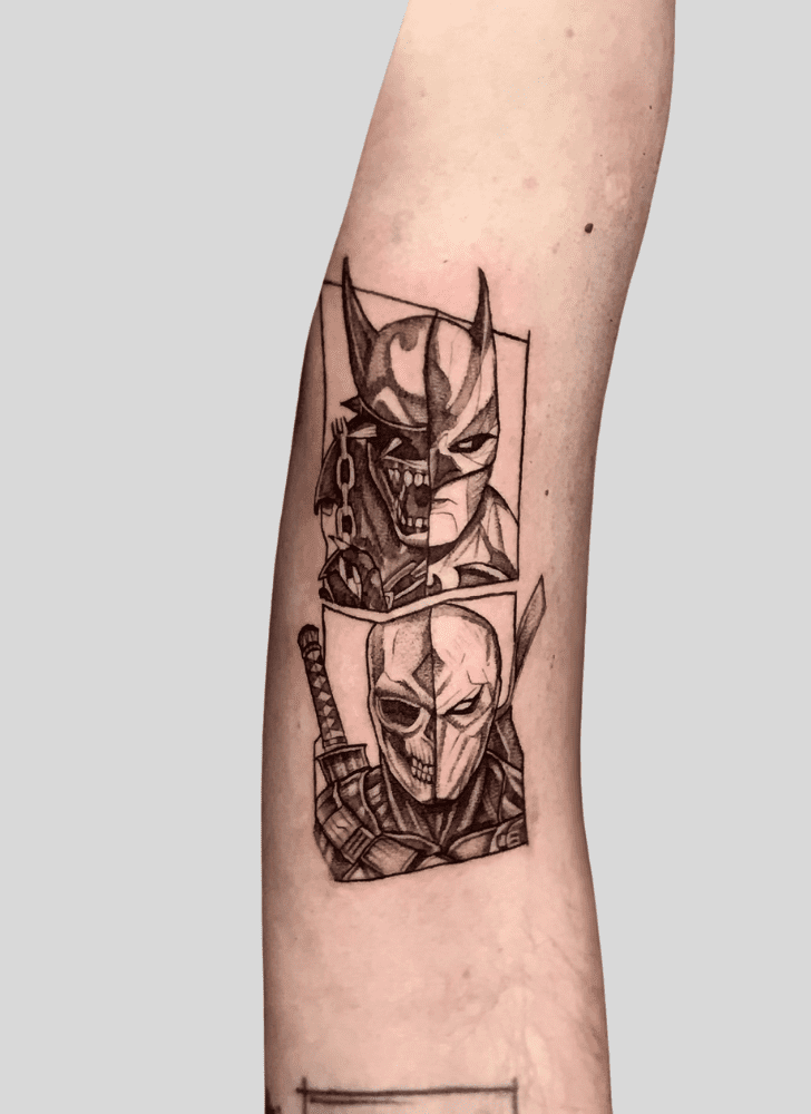 Batman Tattoo Portrait