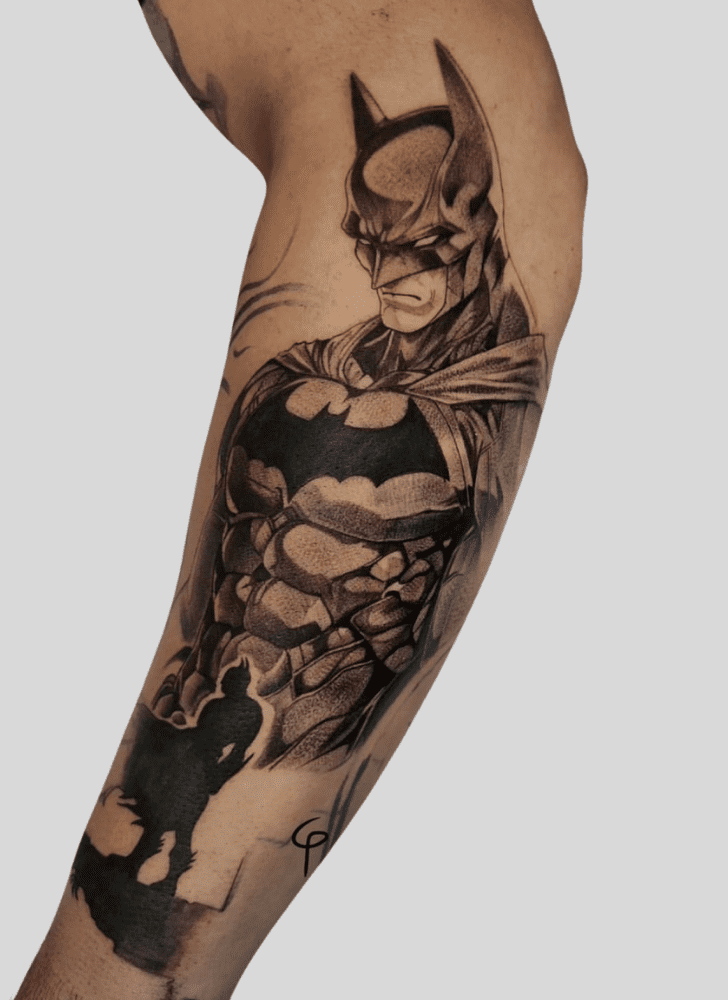 Batman Tattoo Shot