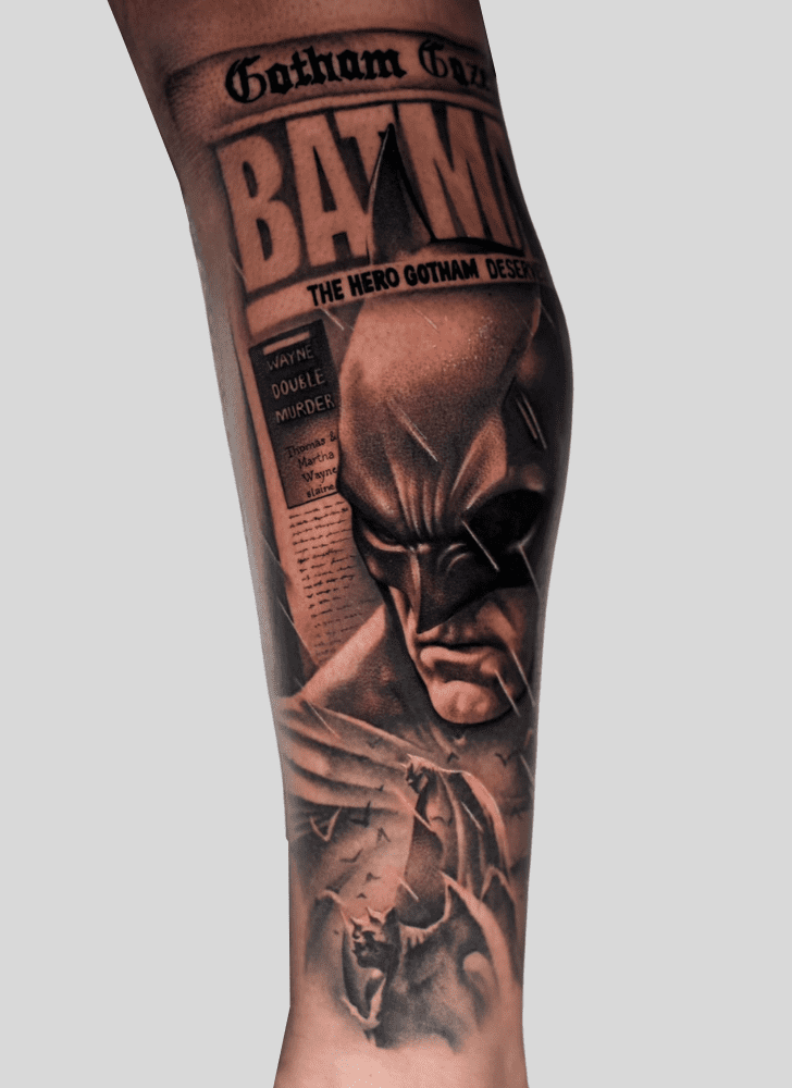 Batman Tattoo Snapshot