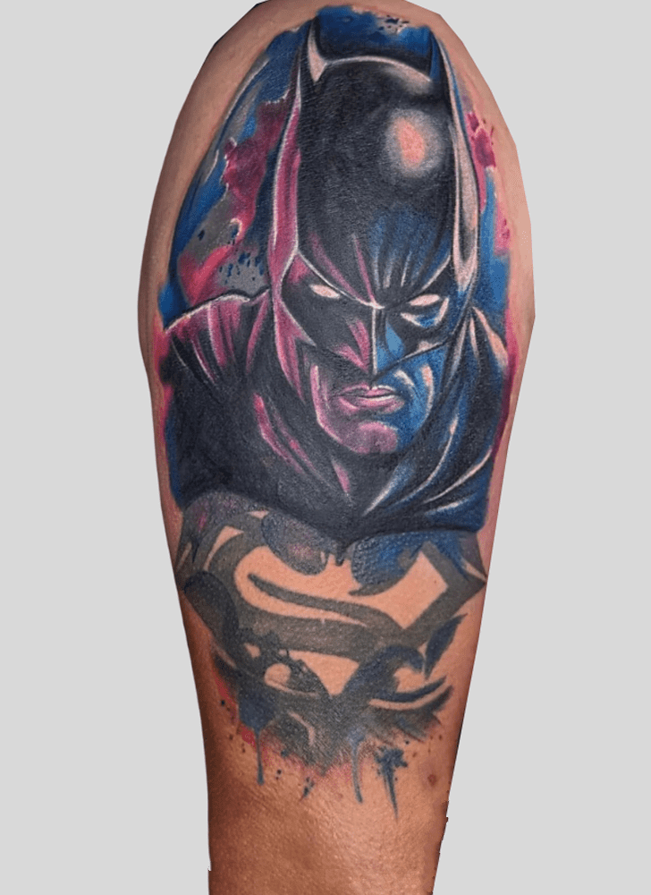 Batman Tattoo Design Image