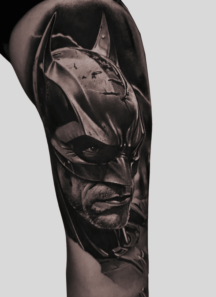 Batman Tattoo Portrait