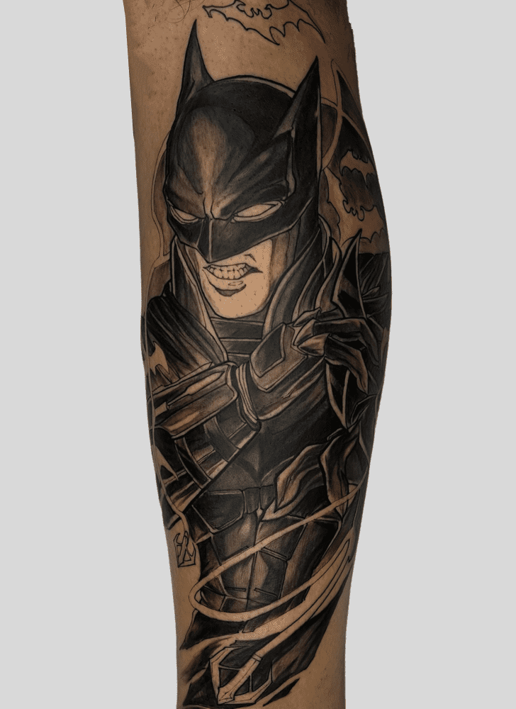 Batman Tattoo Shot