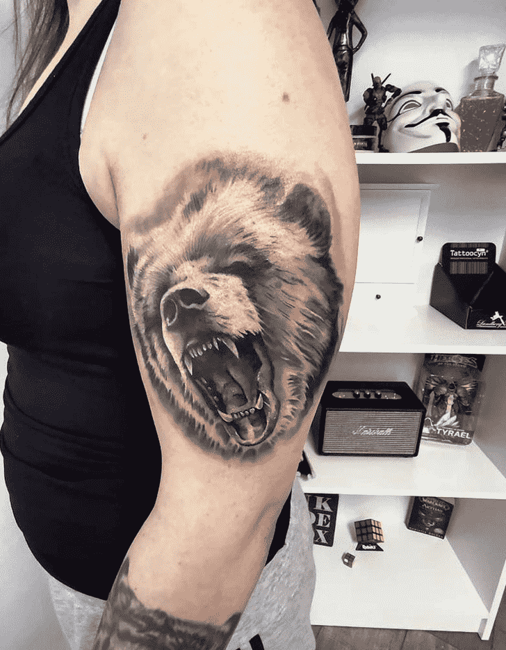 Bear Tattoo Photo