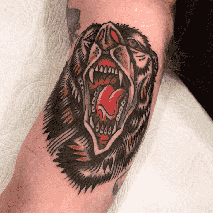 Bear Tattoo Photo