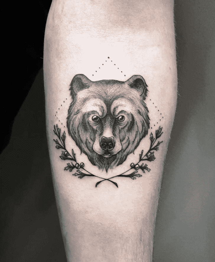 Bear Tattoo Photograph