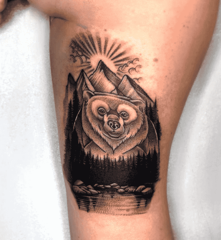 Bear Tattoo Ink