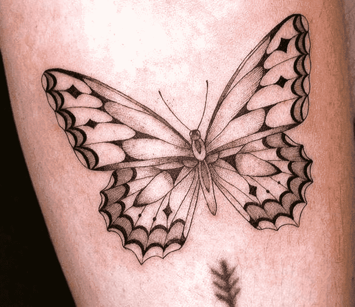 Beautiful Butterfly  Tattoo Shot