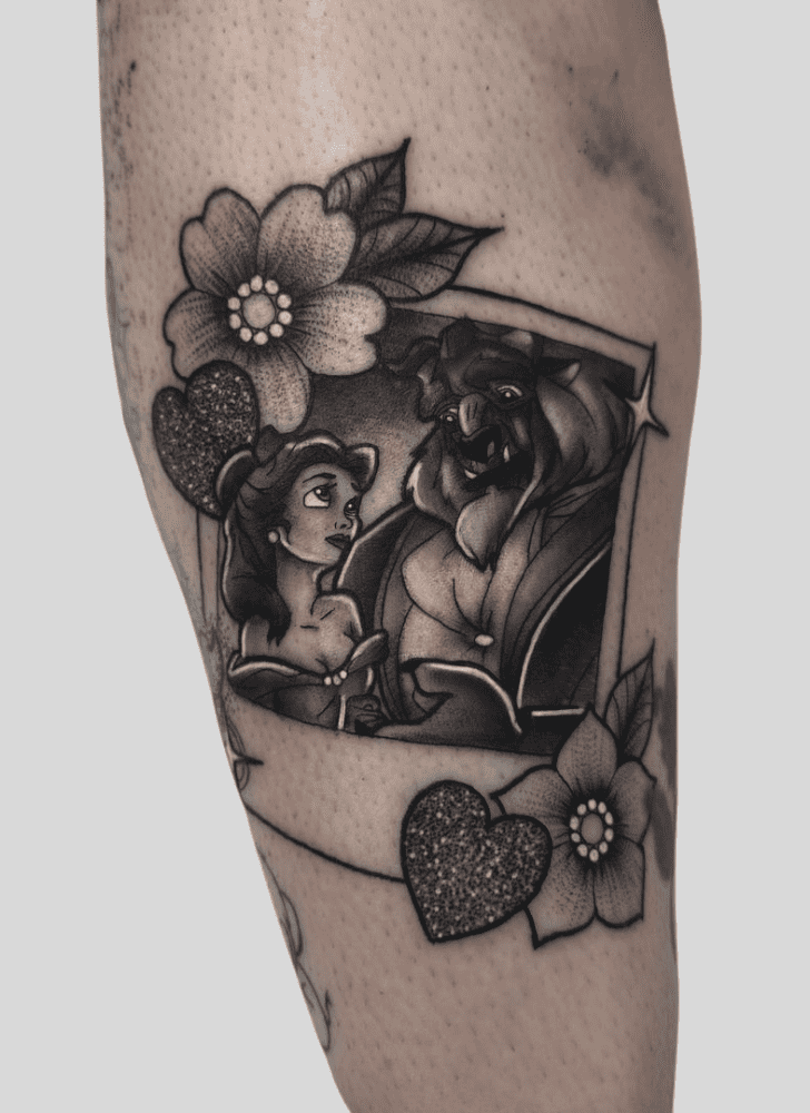 Beauty and the Beast Tattoo Ink