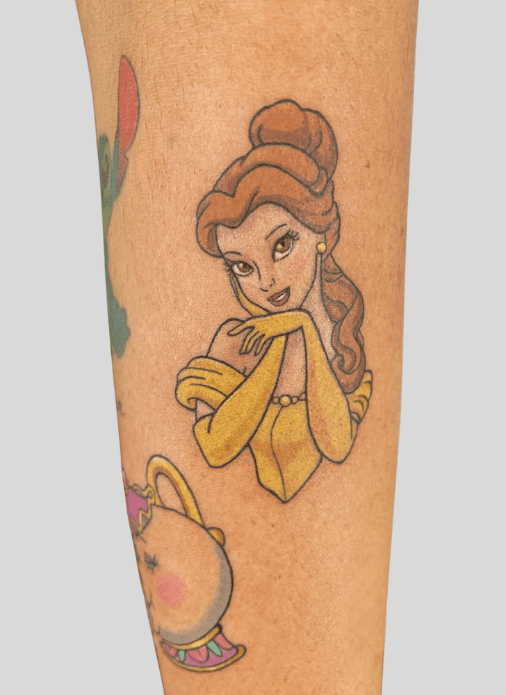 Beauty and the Beast Tattoo Shot