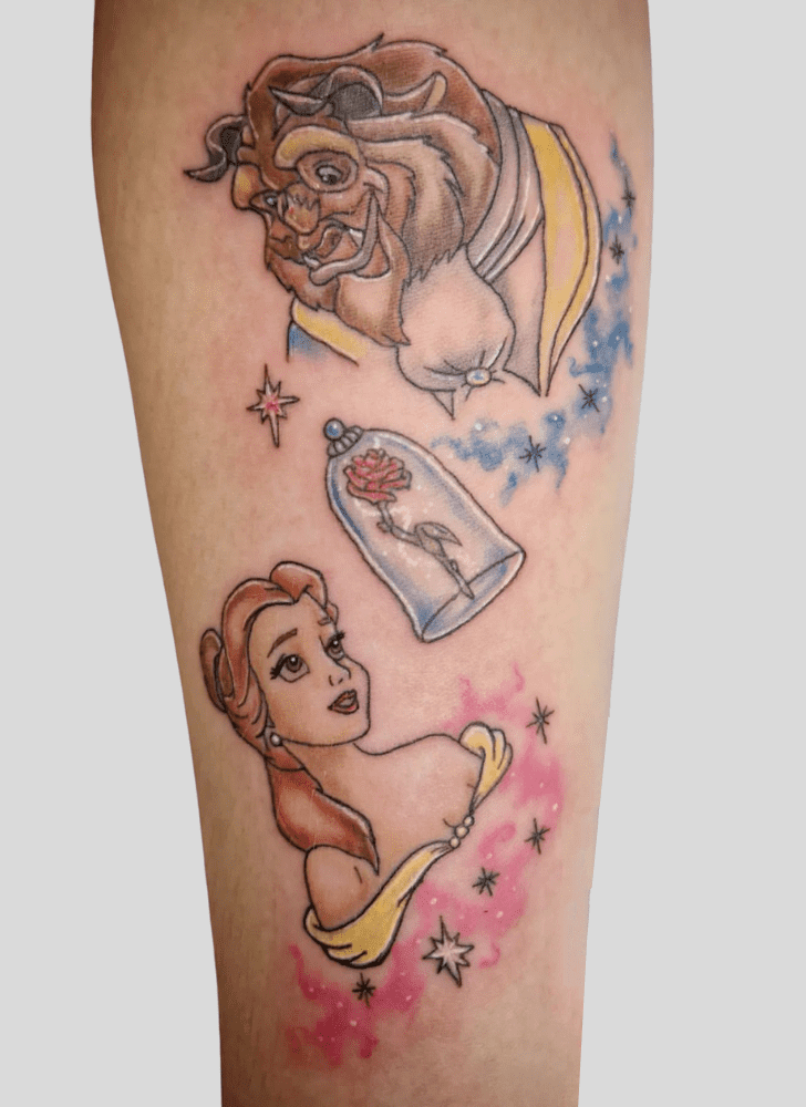 Beauty and the Beast Tattoo Picture