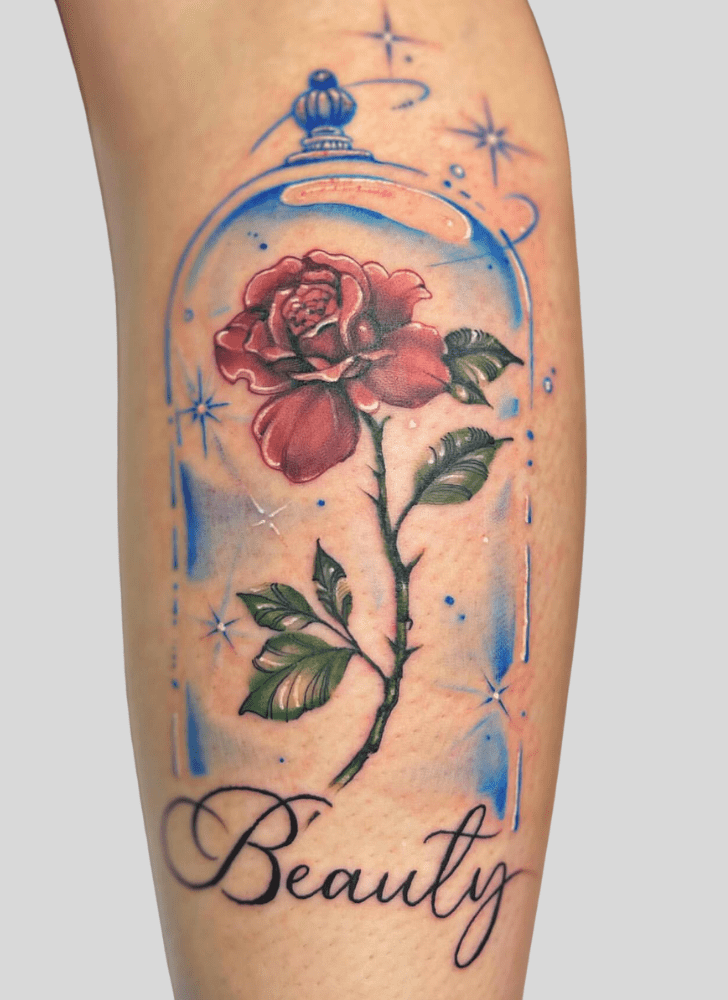 Beauty and the Beast Tattoo Ink