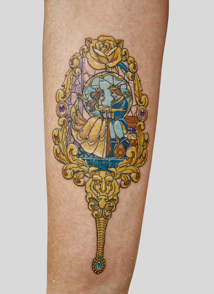 Beauty and the Beast Tattoo Ink