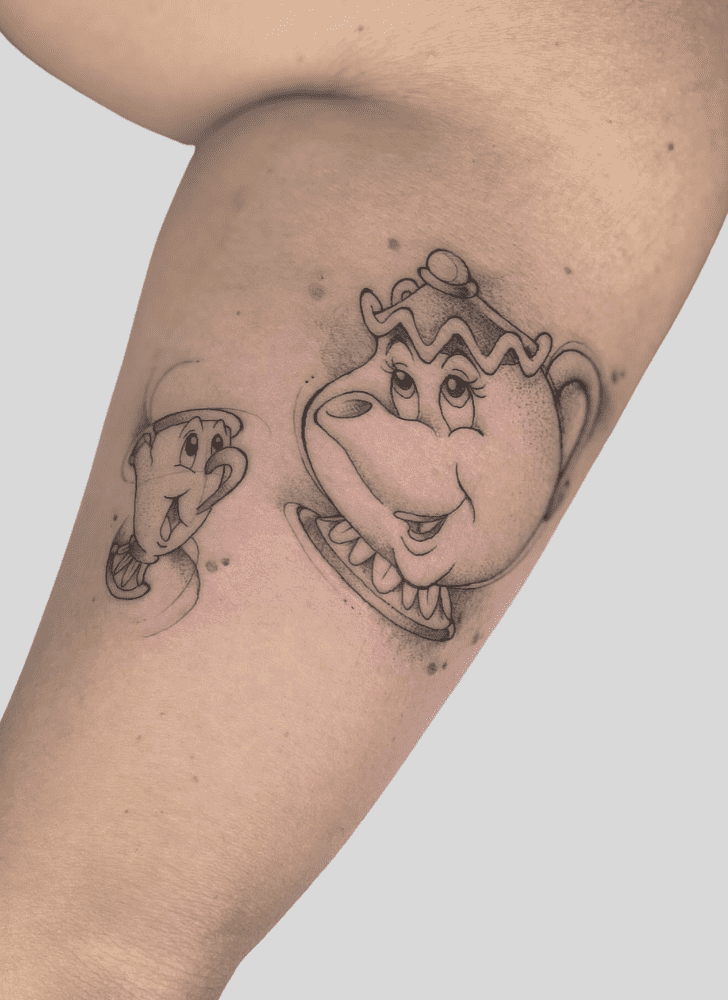 Beauty and the Beast Tattoo Photo