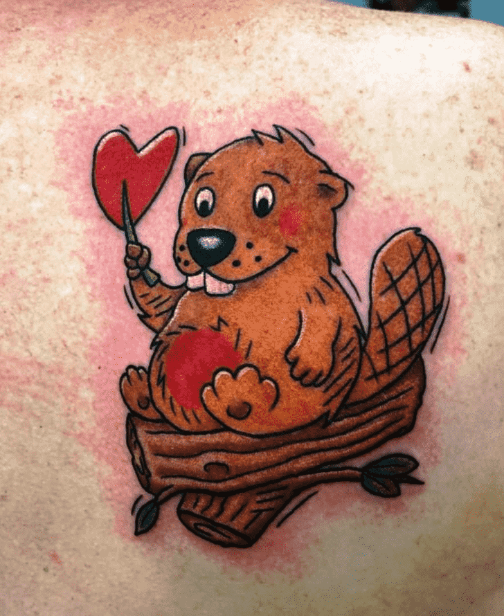 Beaver Tattoo Ink