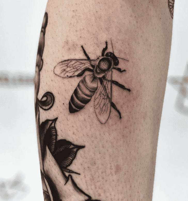 Bee Tattoo Shot