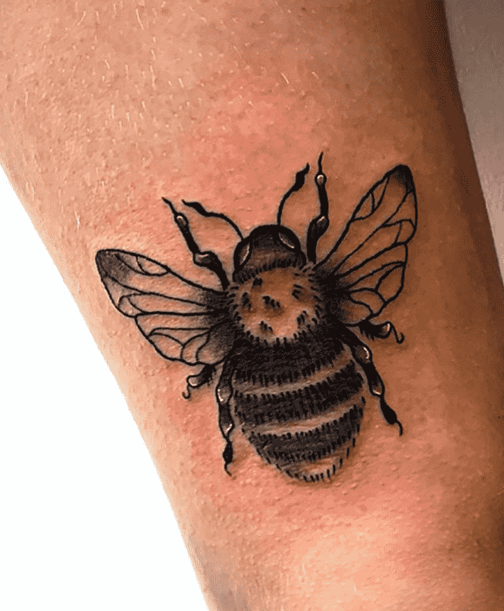 Bee Tattoo Design Image